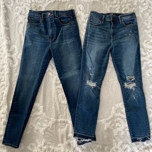 Abercrombie jeans, 2 pairs, size 8s (29)